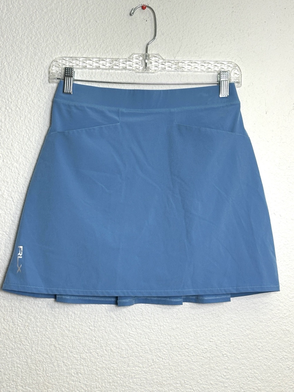 RLX Ralph Lauren Blue Women's Skort Pull‎ On Tennis Golf Skirt Womens XS